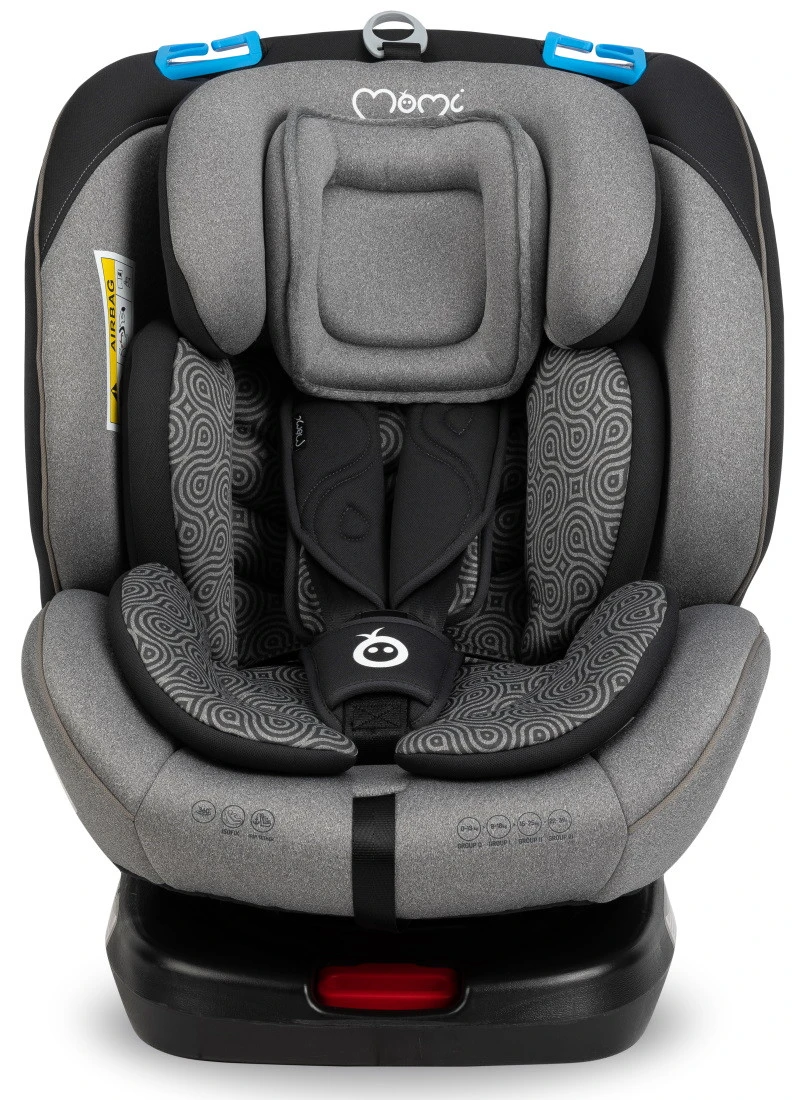 Momi Tordi Grijs Isofix 360° 0-36 Kg Autostoel FOSA00017 - Afbeelding 2