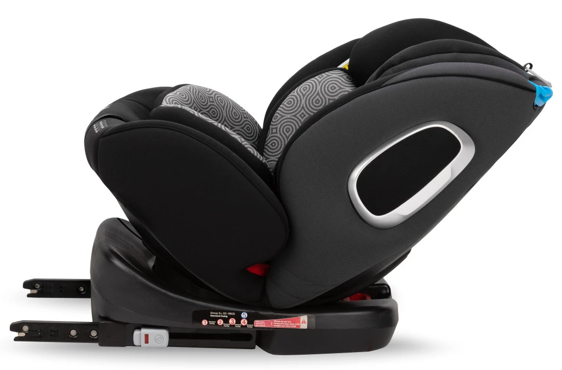 Momi Tordi Zwart Isofix 360° 0-36 Kg Autostoel FOSA00016 5 Momi Tordi Zwart Isofix 360° 0-36 Kg Autostoel FOSA00016 - Afbeelding 3