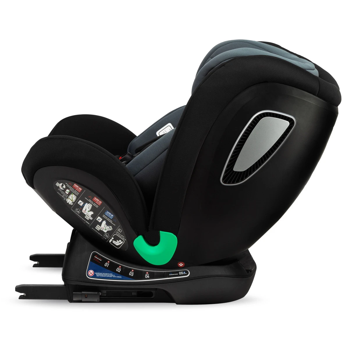 Momi Urso Black 40-150 Cm I-Size Autostoel FOSA00022 - Afbeelding 3