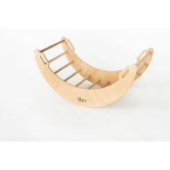 Luna Toys Naturel Houten Klimboog LU-36882 -Babyproducten Winkel nature climbing arch 2