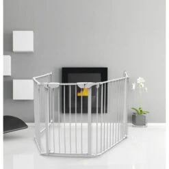 Noma Wit 5-Delige Kamerverdeler En Traphek Veiligheidshek 94047 -Babyproducten Winkel noma wit 5 delige kamerverdeler en traphek veiligheidshek 94047
