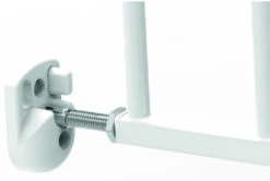 Noma Wit Metaal Uitschuifbaar Traphek/Veiligheidshek 93361 -Babyproducten Winkel noma wit metaal uitschuifbaar traphek veiligheidshek 93361 3