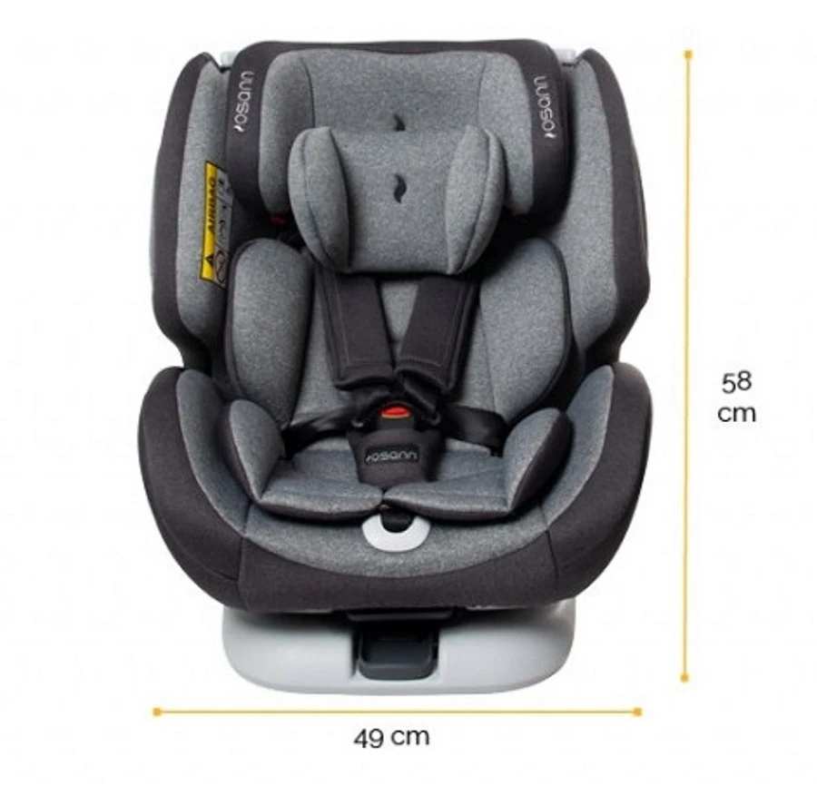 Osann One 360° Universe Grey Isofix Autostoel 0-36 Kg 108-210-252 - Afbeelding 14