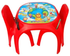 Pilsan King Rood Tafel Met Stoeltjes 03 422 -Babyproducten Winkel pilsan king rood tafel met stoeltjes 03 422 3