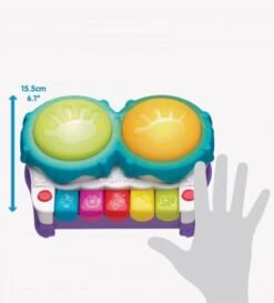 Playgro 2-in-1 Light Up Music Maker Activiteitenspeeltje P6384144 -Babyproducten Winkel playgro 2 in 1 light up music maker activiteitenspeeltje p6384144 1
