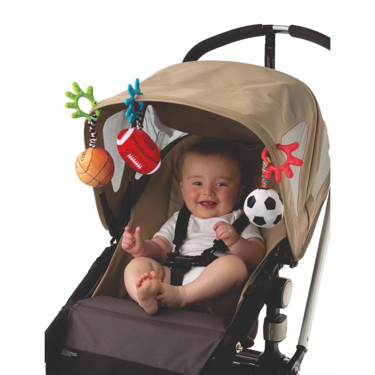 Playgro Baby Sports Balls Buggyspeeltjes P0187310 5 Playgro Baby Sports Balls Buggyspeeltjes P0187310 - Afbeelding 3