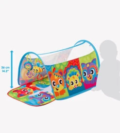 Playgro Honey Bee Bear Activity Tunnel Speelkleed P0186992 -Babyproducten Winkel playgro honey bee bear activity tunnel speelkleed p0186992 1