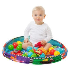 Playgro Play & Grow Activiteiten Speelkleed Ballenbak P0184007 -Babyproducten Winkel playgro play grow activiteiten speelkleed ballenbak p0184007 2