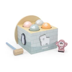 PolarB Houten Iglo Hamerspel 44097 -Babyproducten Winkel polarb houten iglo hamerspel 44097
