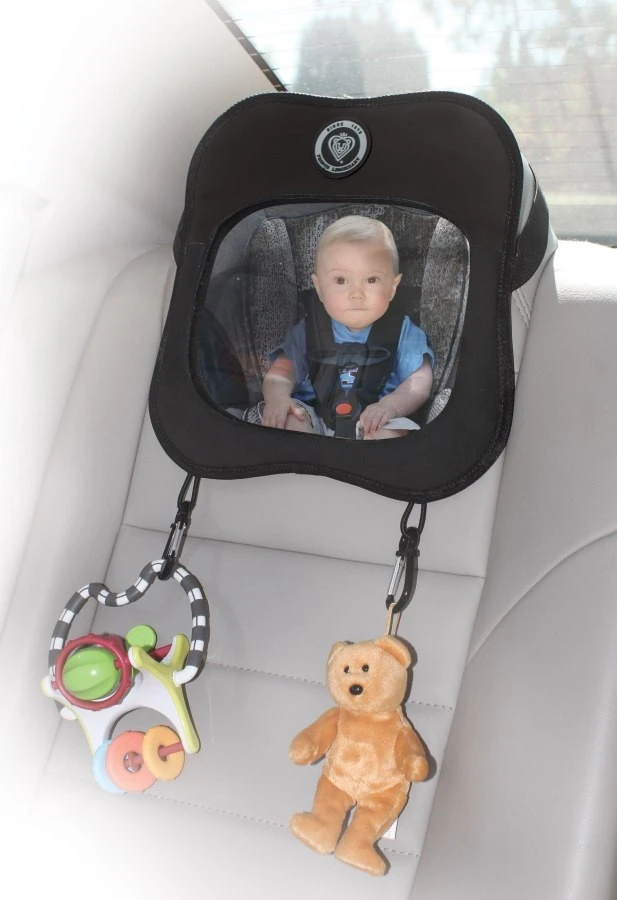 Prince Lionheart Baby View Mirror Zwart Autospiegel 0306 4 Prince Lionheart Baby View Mirror Zwart Autospiegel 0306 - Afbeelding 2