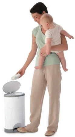 Korbell Wit Nappy Disposal System Luieremmer M250DSW -Babyproducten Winkel rMINI.F 5