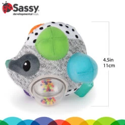 Sassy Bumpy Badger Educatieve Speelbal S80931 -Babyproducten Winkel sassy bumpy badger educatieve speelbal 2
