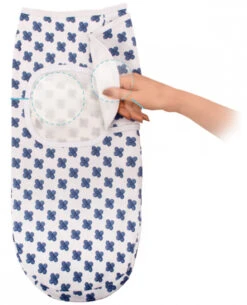 Sevibaby Blue Flower Jersey Inbakerdoek 118-170 -Babyproducten Winkel sevibaby blue flower jersey inbakerdoek 118 170 3