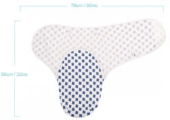 Sevibaby Blue Flower Jersey Inbakerdoek 118-170 -Babyproducten Winkel sevibaby blue flower jersey inbakerdoek 118 170 4