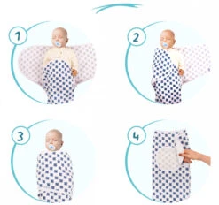 Sevibaby Blue Flower Jersey Inbakerdoek 118-170 -Babyproducten Winkel sevibaby blue flower jersey inbakerdoek 118 170 5