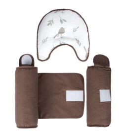 Sevibaby Brown Birds Steunkussen Met Hoofdkussentje 33-149 -Babyproducten Winkel sevibaby brown birds steunkussen met hoofdkussentje 5