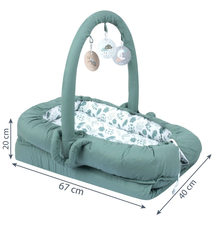 Sevibaby Green Reflux Multifunctioneel Draagbaar Babynest 275-92 8 Sevibaby Green Reflux Multifunctioneel Draagbaar Babynest 275-92 - Afbeelding 6