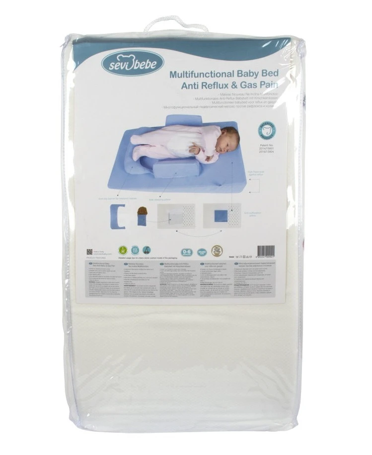 Sevibaby Grijs Multifunctioneel Hellend Warmte Steunkussen 9021-13 8 Sevibaby Grijs Multifunctioneel Hellend Warmte Steunkussen 9021-13 - Afbeelding 6