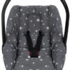 Sevibaby Star Grijs 0+ Autostoelhoes 61-13