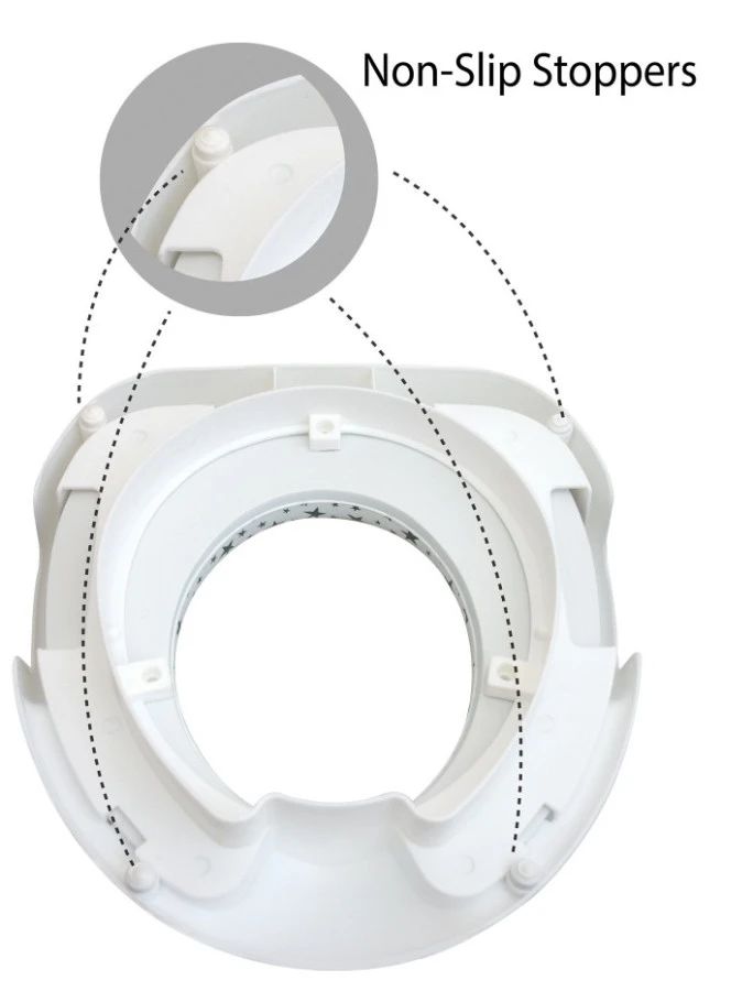 Sevibaby Star Grijs Luxe Toiletverkleiner 67-57 6 Sevibaby Star Grijs Luxe Toiletverkleiner 67-57 - Afbeelding 4