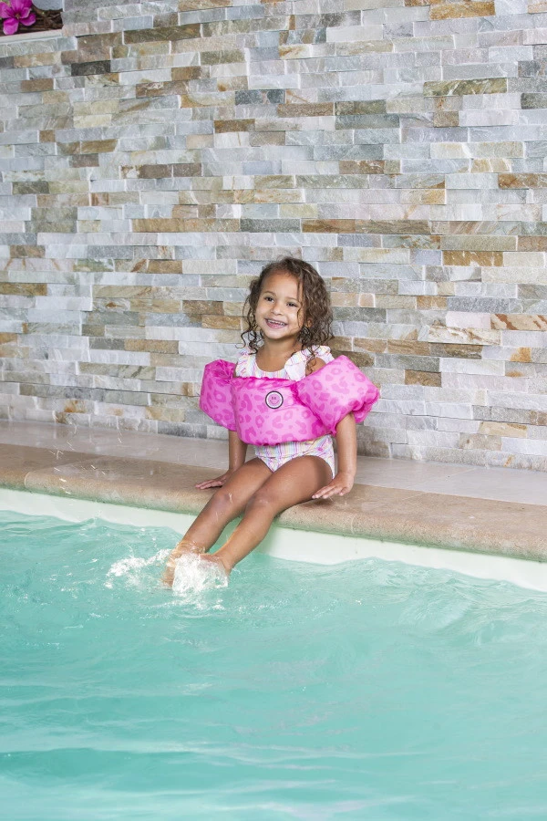 Swim Essentials Puddle Jumper Neon Roze Panter 2-6 Jaar Zwemvest 4 Swim Essentials Puddle Jumper Neon Roze Panter 2-6 Jaar Zwemvest - Afbeelding 2