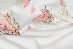 Babymatex Ines Unicorn 75x100 Cm Katoenen Wiegdeken TB0236_36 -Babyproducten Winkel tb0236 36