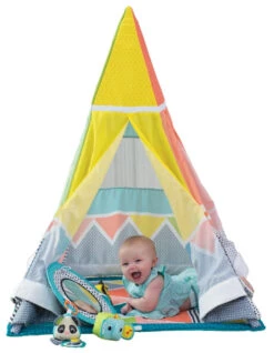 Infantino Large Teepee Gym Speelkleed BK-216143 -Babyproducten Winkel teepee sfeer 4