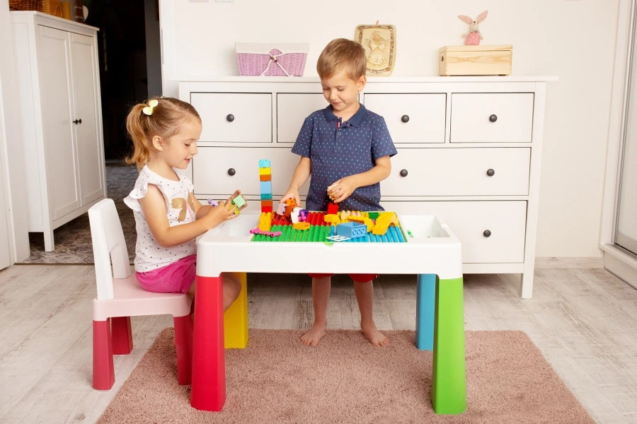 Tega Baby Grijs 3-in-1 Tafel Met Stoeltje MF-001-106 5 Tega Baby Grijs 3-in-1 Tafel Met Stoeltje MF-001-106 - Afbeelding 3