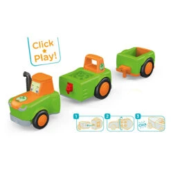 Toddys Frank Farmy Educatieve Modulaire Speelgoedauto Met Pop TO-0127 -Babyproducten Winkel toddys frank farmy educatieve modulaire speelgoedauto met pop 3