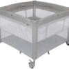 Topmark Parker Grijs Melange Inklapbare Box En Reisbed Incl. Bodemverhoger T7039.GREY -Babyproducten Winkel topmark parker grijs melange inklapbare box en reisbed t7039.grey