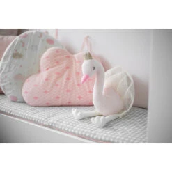 Tryco Zwaan Ivy 46 Cm Knuffel TR-243334 17 Tryco Zwaan Ivy 46 Cm Knuffel TR-243334 -Babyproducten Winkel tr 243334 8720289399481 cuddly toy swan ivy 02