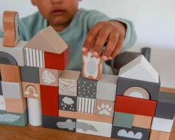 Tryco 50 Stuks Houten Blokken TR-353001 -Babyproducten Winkel tr 353001 tryco wooden 50pcs blocks 07