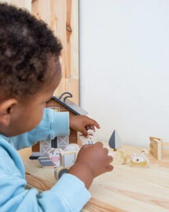 Tryco Inklapbare Houten Boerderij TR-353004 -Babyproducten Winkel tr 353004 tryco wooden foldable farm 04