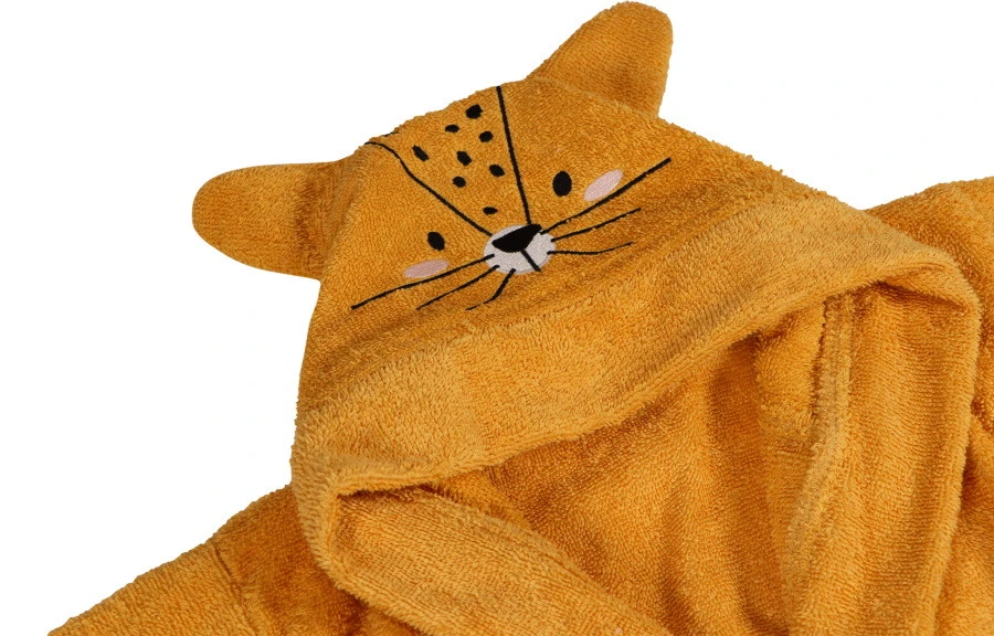 Blush & Blossom Leopard Lenny 0-1jr Badstof Badjas TR-BB4201 - Afbeelding 4