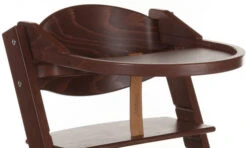 Treppy Playtray Walnut Eet- En Speelblad Voor Treppy Kinderstoel 1013