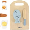 Tryco Houten Snijplank Met Speelgoed Eten TR-303025 -Babyproducten Winkel tryco houten snijplank met speelgoed eten tr 303025 02