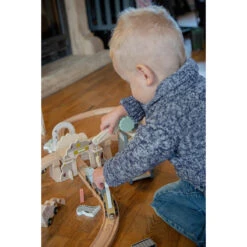 Tryco Houten Treinbaanset - Uitbreidingsset Bouwplaats TR-353080 18 Tryco Houten Treinbaanset - Uitbreidingsset Bouwplaats TR-353080 -Babyproducten Winkel tryco tr 353080 04