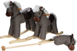 Tryco Milo Bruin Hobbelpaard 36m+ TR-120111 -Babyproducten Winkel tryco horse brown 1 1