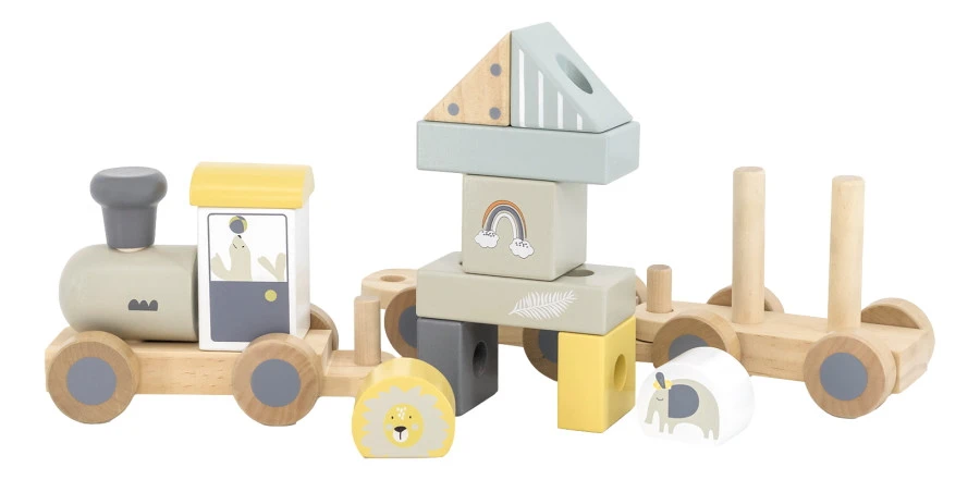 Tryco Houten Circustrein XL TR-303501 4 Tryco Houten Circustrein XL TR-303501 - Afbeelding 2