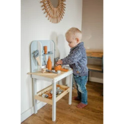 Tryco Houten Werkbank TR-303009 12 Tryco Houten Werkbank TR-303009 -Babyproducten Winkel tryco houten werkbank tr 303009 1