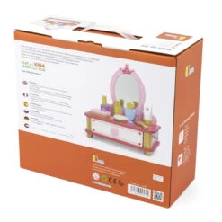 Viga Houten Make-up Set Met Kaptafel 44571 -Babyproducten Winkel viga houten make up set met kaptafel 44571 9