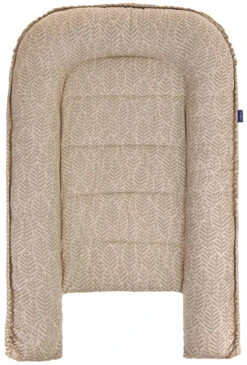 Zaffiro Beige Leaves Babynest 0978 -Babyproducten Winkel zaffiro beige leaves babynest 0978 4