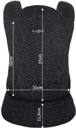 Zaffiro City Graphite Leaves Ergonomische Draagzak 45400 9 Zaffiro City Graphite Leaves Ergonomische Draagzak 45400 -Babyproducten Winkel zaffiro city graphite leaves ergonomische draagzak 2