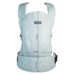 Zaffiro City Geo Blue Steel Ergonomische Draagzak 8241 -Babyproducten Winkel zaffiro city mint leaves ergonomische draagzak 2 1 3