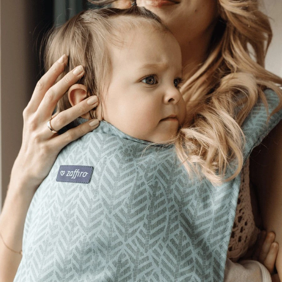 Zaffiro City Graphite Leaves Ergonomische Draagzak 45400 6 Zaffiro City Graphite Leaves Ergonomische Draagzak 45400 - Afbeelding 4