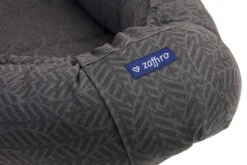 Zaffiro Graphite Leaves Babynest 0985 -Babyproducten Winkel zaffiro graphite leaves babynest 0985 5