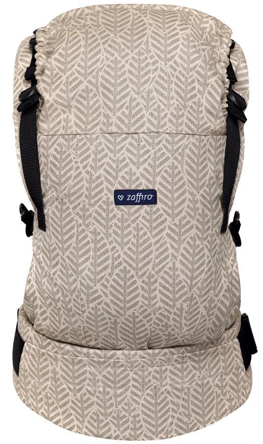 Zaffiro Smart 2.0 Beige Leaves Ergonomische Draagzak 7985 4 Zaffiro Smart 2.0 Beige Leaves Ergonomische Draagzak 7985 - Afbeelding 2