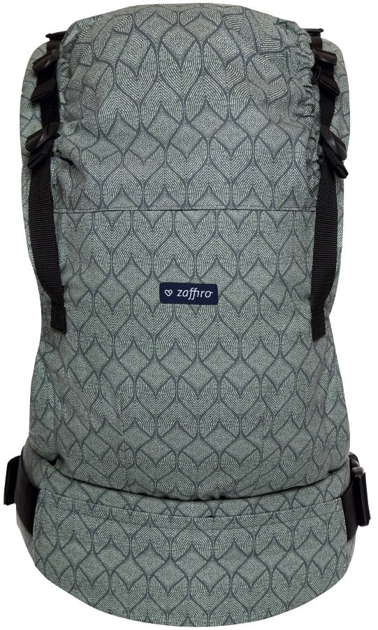 Zaffiro Smart 2.0 Geo Bottle Green Ergonomische Draagzak 8074 4 Zaffiro Smart 2.0 Geo Bottle Green Ergonomische Draagzak 8074 - Afbeelding 2