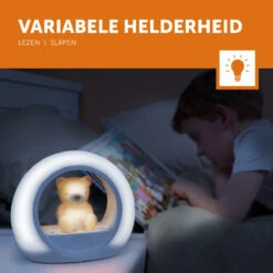 Zazu Billy Beer Bruin Nachtlampje ZA-BILLY-02 -Babyproducten Winkel zazu billy beer bruin nachtlampje za billy 02 4