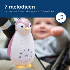 Zazu Zoe De Pinguin Roze 3 In 1 Muziekdoosje ZA-ZOE-03 -Babyproducten Winkel zazu zo de pinguin roze 3 in 1 muziekdoosje za zoe 03 1